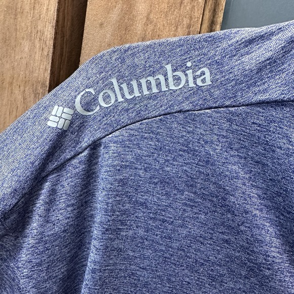 LA Lakers Women's Columbia Golf 1/4 Zip Purple Long Sleeve Pullover Shirt Large - Picture 9 of 10